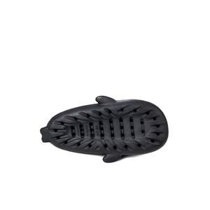 Fekete-Szürke Férfi Cápa Alakú Papucs