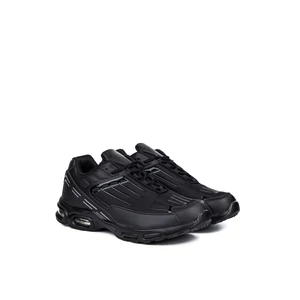 Fekete Férfi Utcai Sneaker