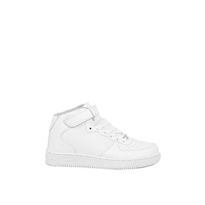 Yesmile Fehér Magasszárú Férfi Műbőr Sneaker