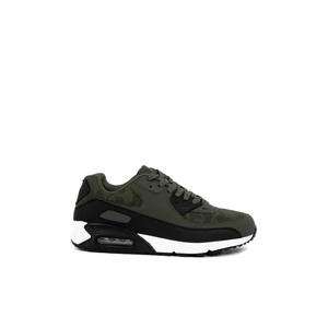 Yesmile Olívazöld Férfi Sneaker