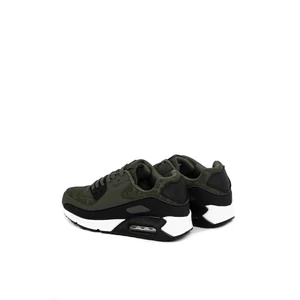 Yesmile Olívazöld Férfi Sneaker