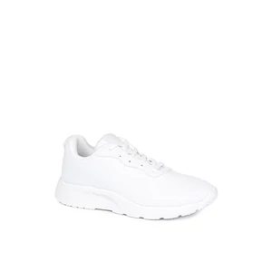 Fehér Műbőr Férfi Sneaker