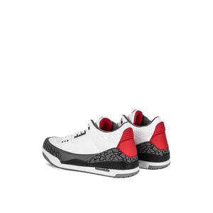 Fehér-Szürke Férfi Műbőr Sneaker
