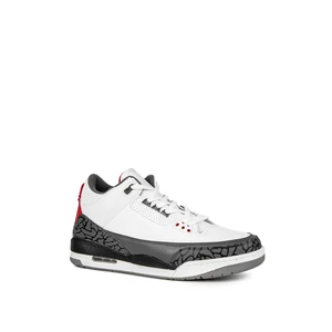 Fehér-Szürke Férfi Műbőr Sneaker