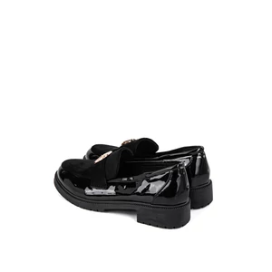 City Kiddy Fekete Elegáns Loafer
