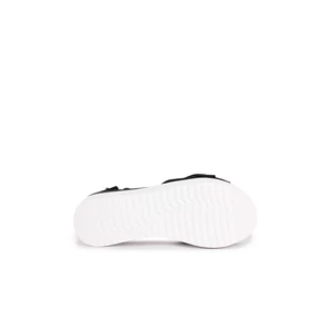 Fekete Női Platformos Díszes Szandál