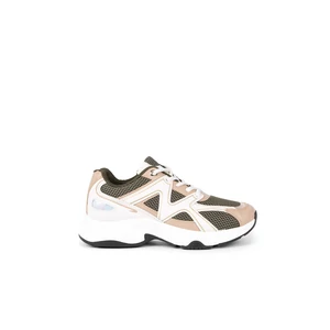 Bézs-Keki Női Sneaker