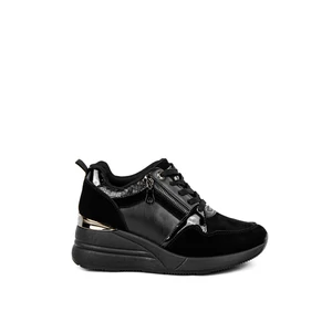 Weide Fekete Rejtett Magassarkú Sneaker