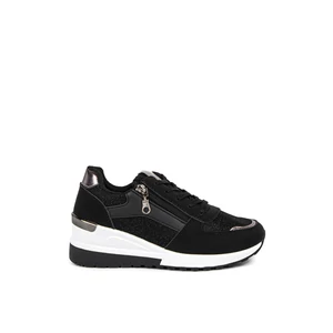 Seastar Fekete Rejtett Magassarkú Sneaker