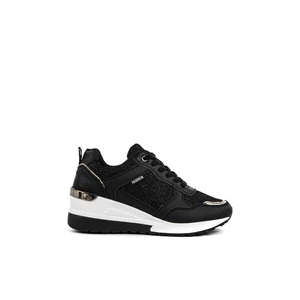 Seastar Fekete Csillogó Női Sneaker