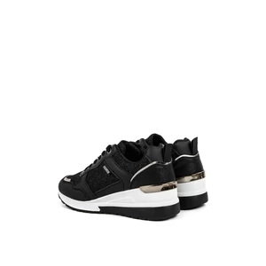Seastar Fekete Csillogó Női Sneaker