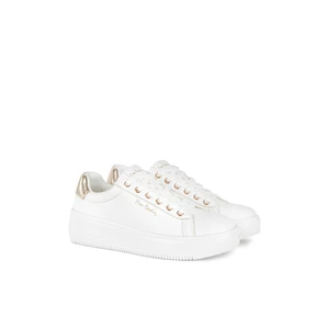 Pierre Cardin Fehér-Arany Színű Női Sneaker