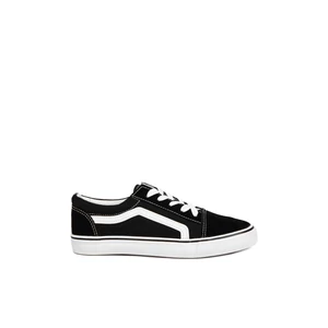 Comer fekete művelúr férfi sneaker