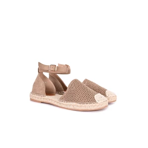 Weide Barna Espadrilles Női Szandál