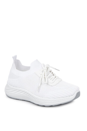 LINIX Fehér Szintetikus Anyagú Női Sneaker