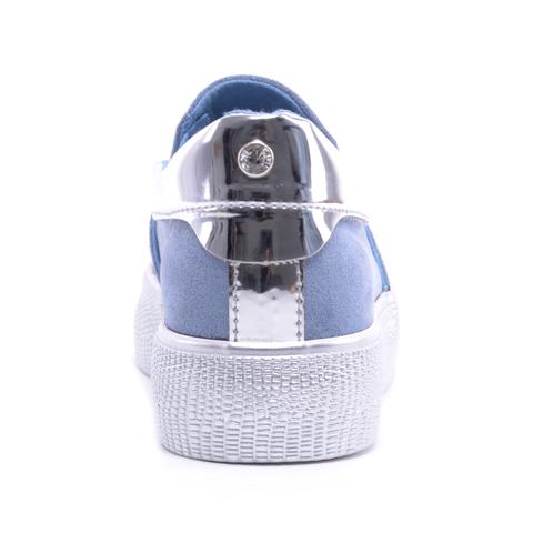 Kék Női Művelúr Slip-On Kék Női Művelúr Slip-On