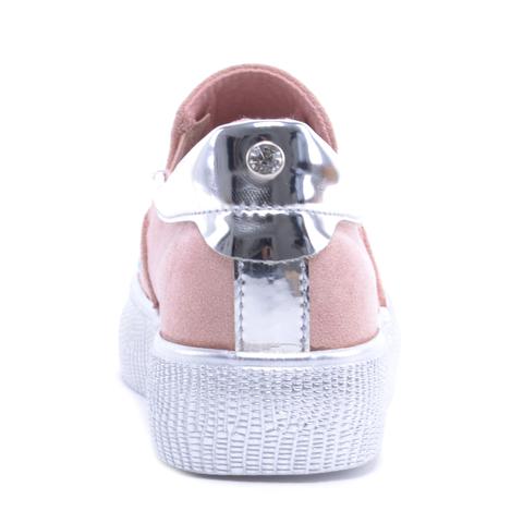 Rózsaszín Női Művelúr Slip-On Rózsaszín Női Művelúr Slip-On