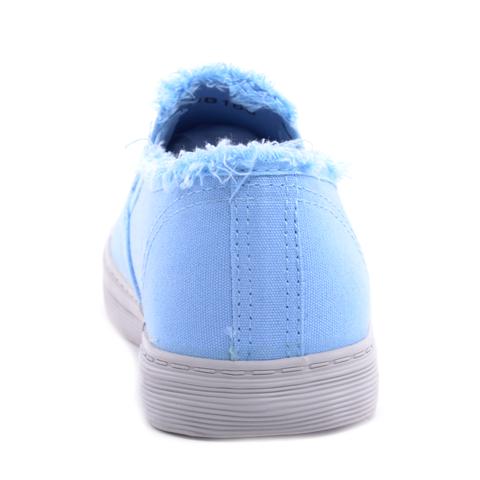 Kék Női Szövet Slip-On Kék Női Szövet Slip-On