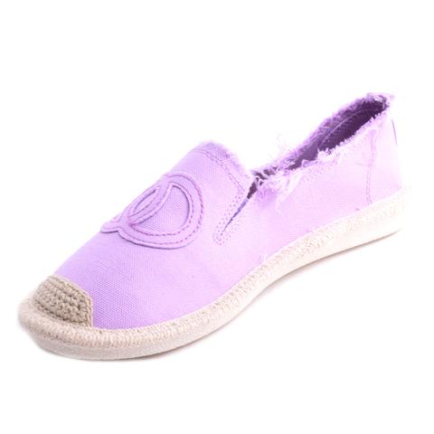 Női Lila Szövet Slip-On Női Lila Szövet Slip-On