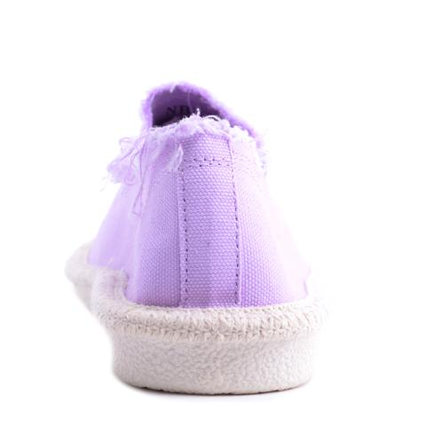Női Lila Szövet Slip-On Női Lila Szövet Slip-On