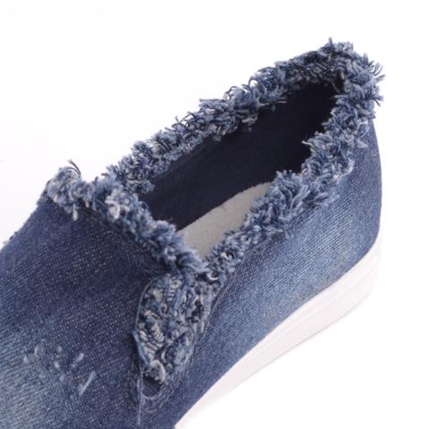 Rózsaszín Női Szövet Slip-On Rózsaszín Női Szövet Slip-On