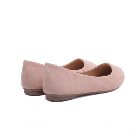 Női Rózsaszín Művelúr Balerina Cipő Női Rózsaszín Művelúr Balerina Cipő