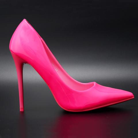 Pink Lakk Magassarkú Cipő Pink Lakk Magassarkú Cipő