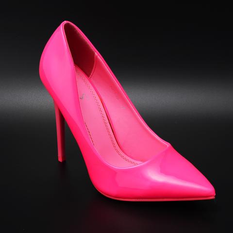 Pink Lakk Magassarkú Cipő Pink Lakk Magassarkú Cipő