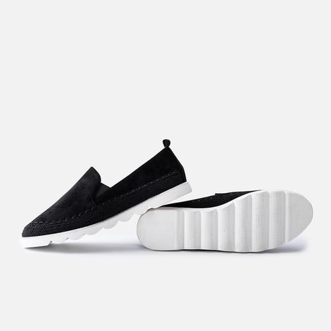 Műbőr Női Háncstalpú Slip-On Műbőr Női Háncstalpú Slip-On