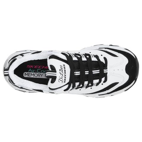 Skechers D'Lites March Forward Fekete-Fehér Női Sneaker Skechers D'Lites March Forward Fekete-Fehér Női Sneaker