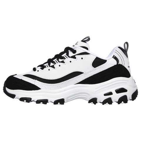 Skechers D'Lites March Forward Fekete-Fehér Női Sneaker Skechers D'Lites March Forward Fekete-Fehér Női Sneaker