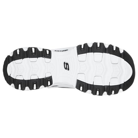 Skechers D'Lites March Forward Fekete-Fehér Női Sneaker Skechers D'Lites March Forward Fekete-Fehér Női Sneaker