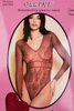 Ollike Piros Átlátszó Csipke Body Stocking