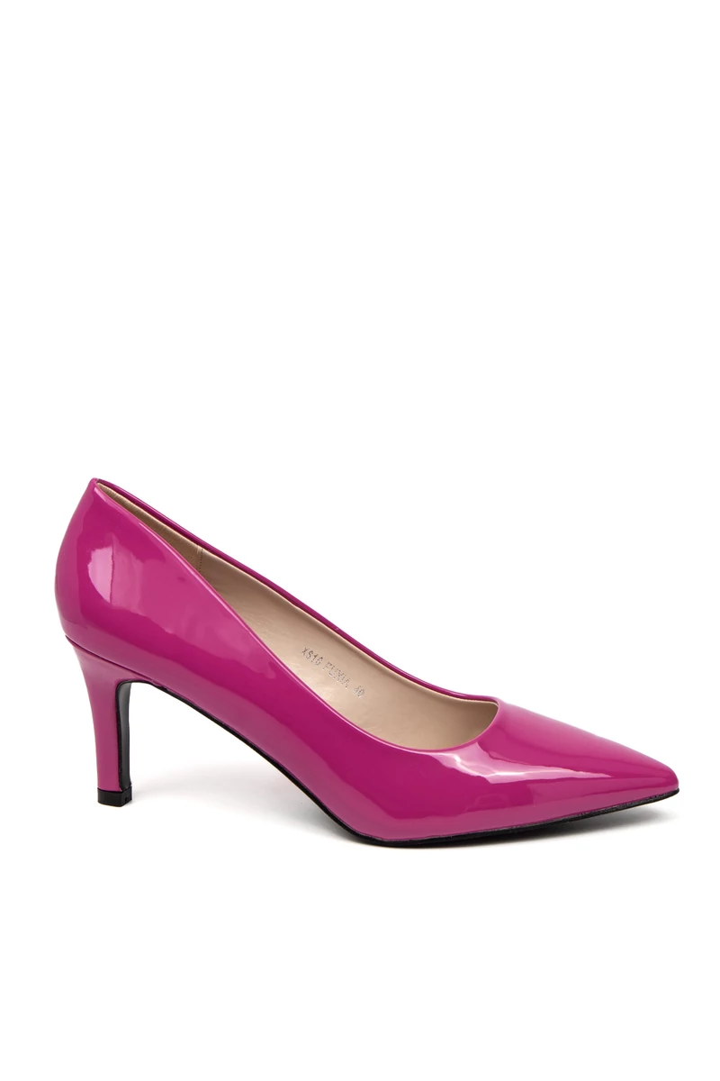 Seastar Magenta Lakk Magassarkú Hegyesorrú Női Cipő