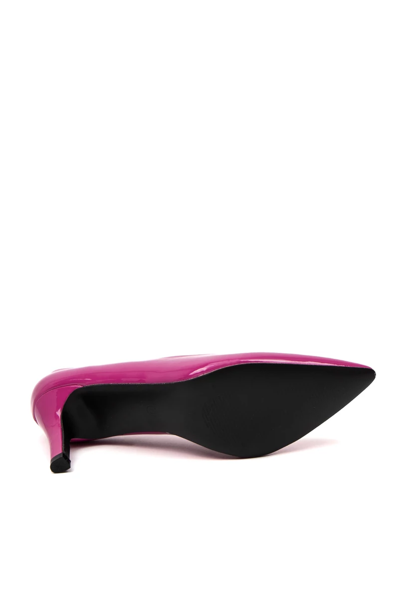 Seastar Magenta Lakk Magassarkú Hegyesorrú Női Cipő