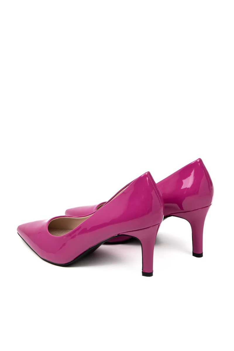 Seastar Magenta Lakk Magassarkú Hegyesorrú Női Cipő