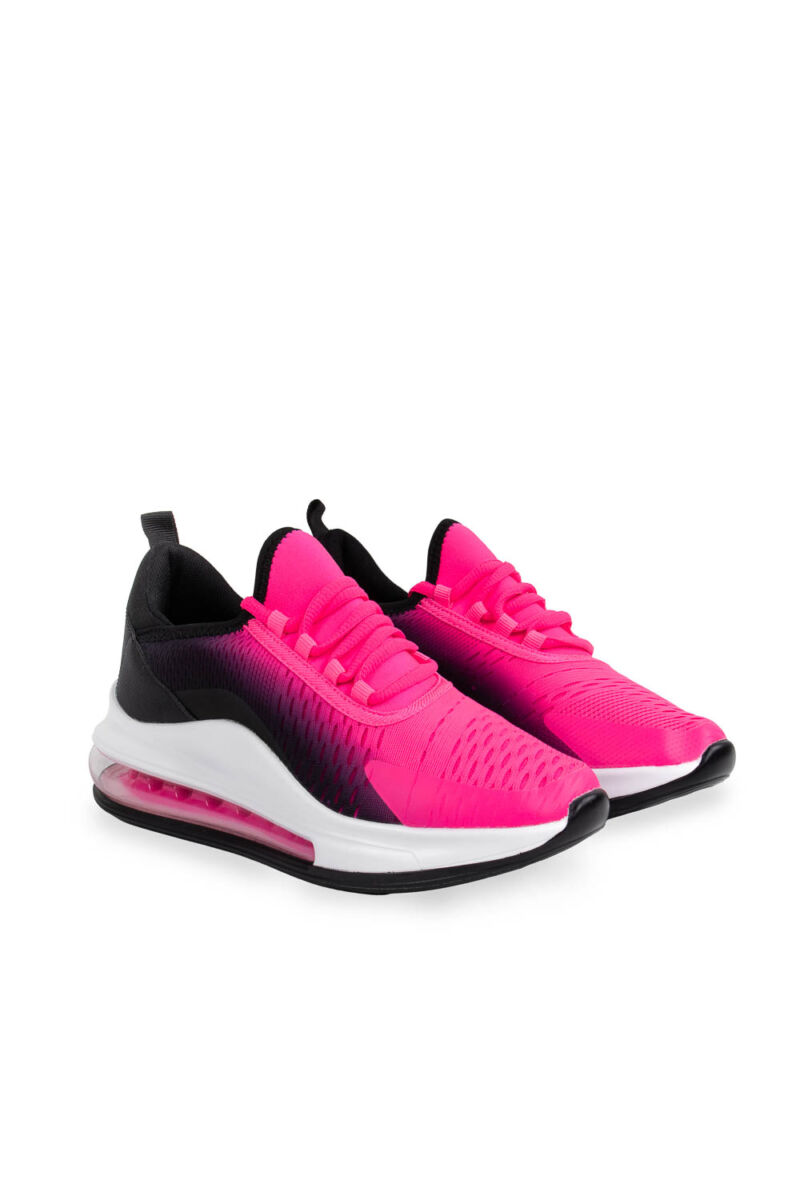 Lemax Fekete-Rózsaszín Női Sportcipő