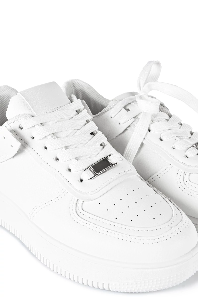 Fehér Platformos Női Sneaker