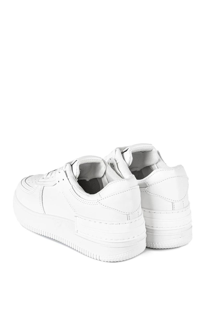 Fehér Platformos Női Sneaker