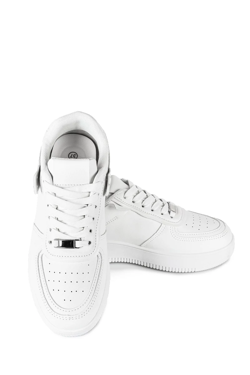 Fehér Platformos Női Sneaker