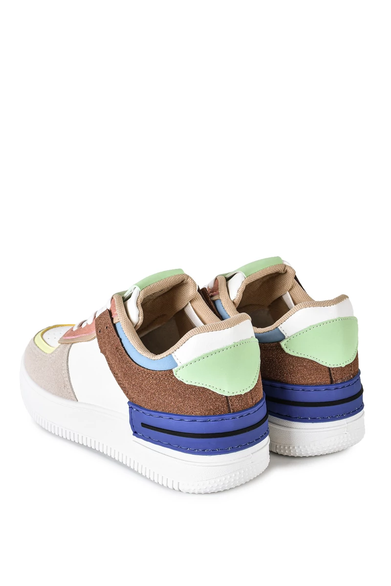 Többszínű Platformos Női Sneaker