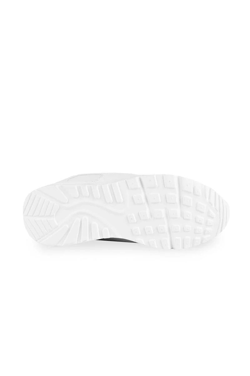 YESMILE Fehér Női Sneaker Platformos Talppal 