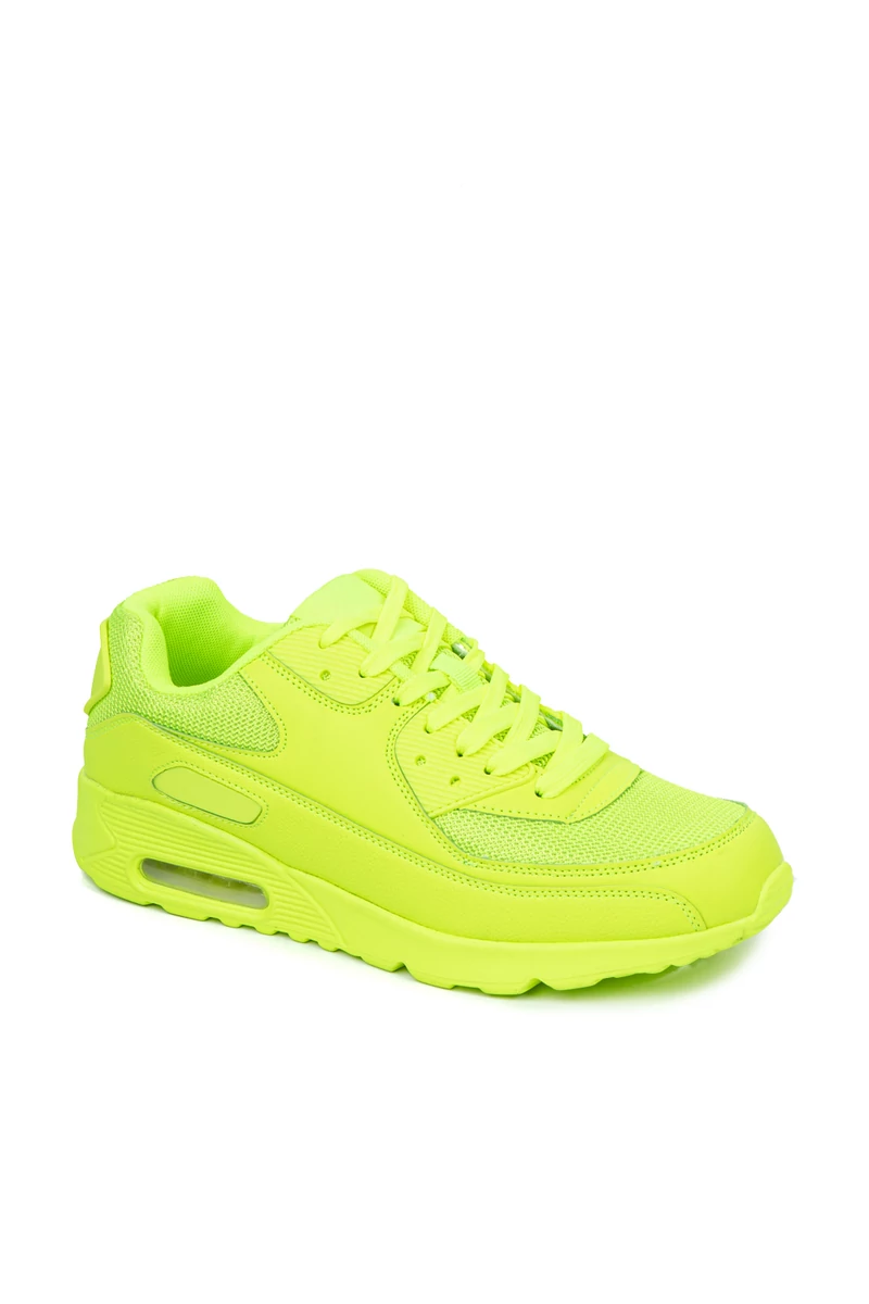 YESMILE Neonzöld Színű Férfi Sportcipő