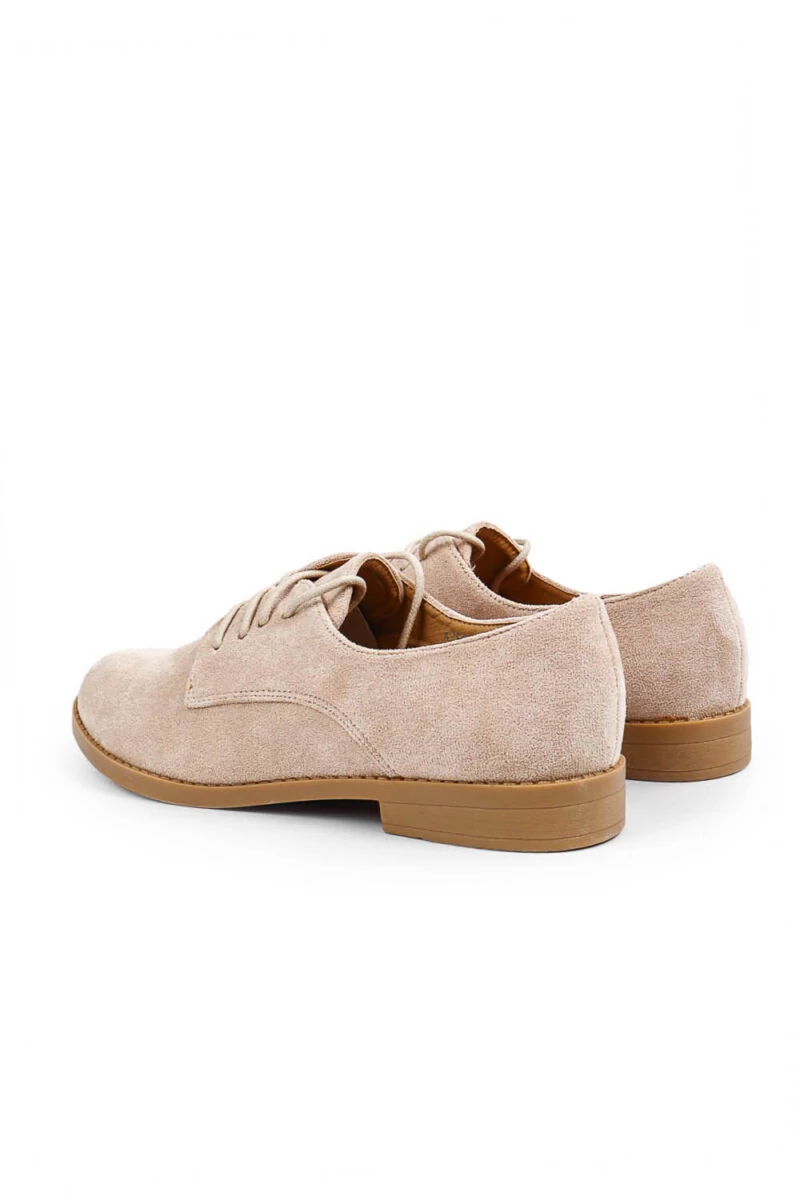 Small Swan Oxford Stílusú Khaki Színű Utcai Cipő