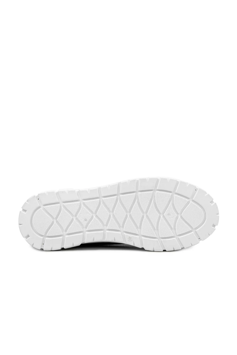 YESMILE Fekete Platformos Talpú Vászon Női Sneaker