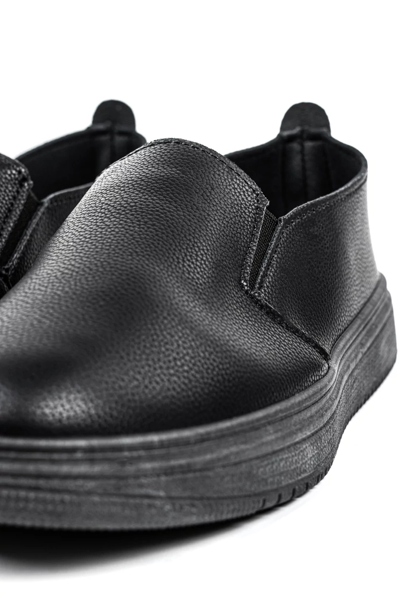 City Kiddy Fekete Női Műbőr Slip-on 