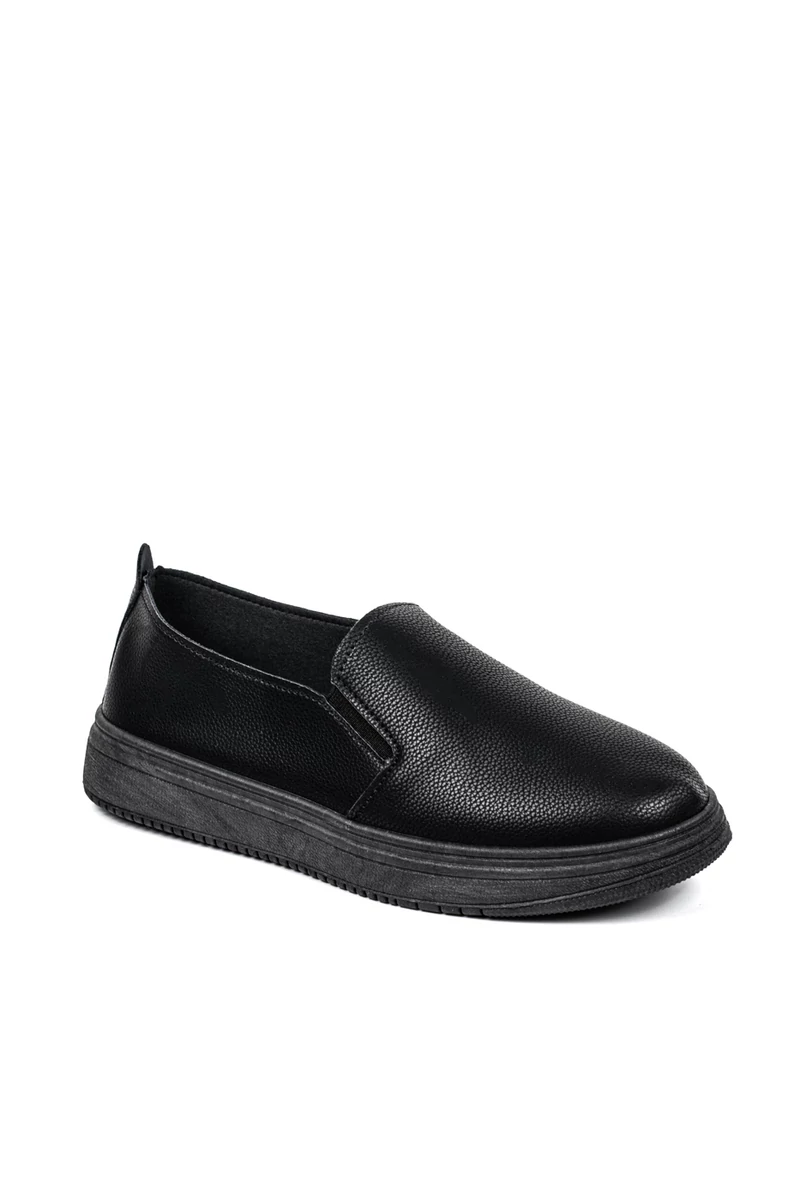 City Kiddy Fekete Női Műbőr Slip-on 