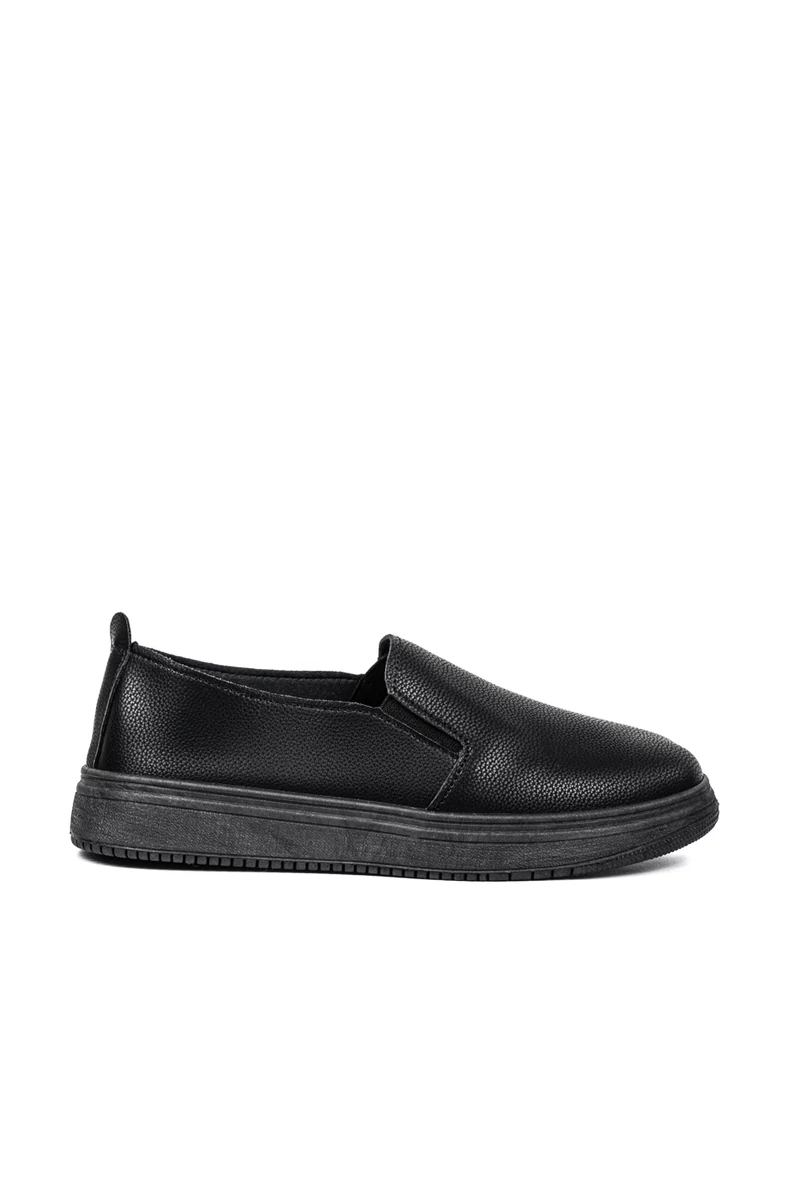 City Kiddy Fekete Női Műbőr Slip-on 