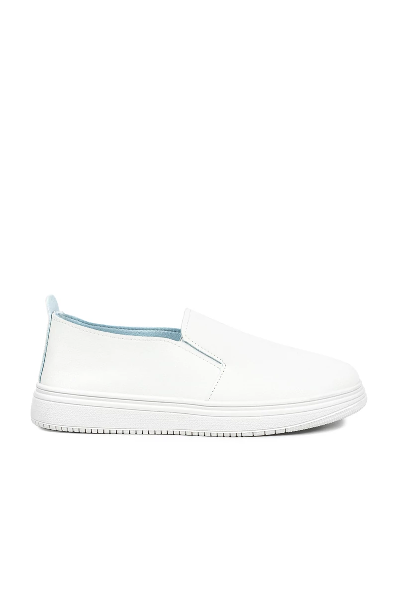 City Kiddy Fehér Női Műbőr Slip-on 