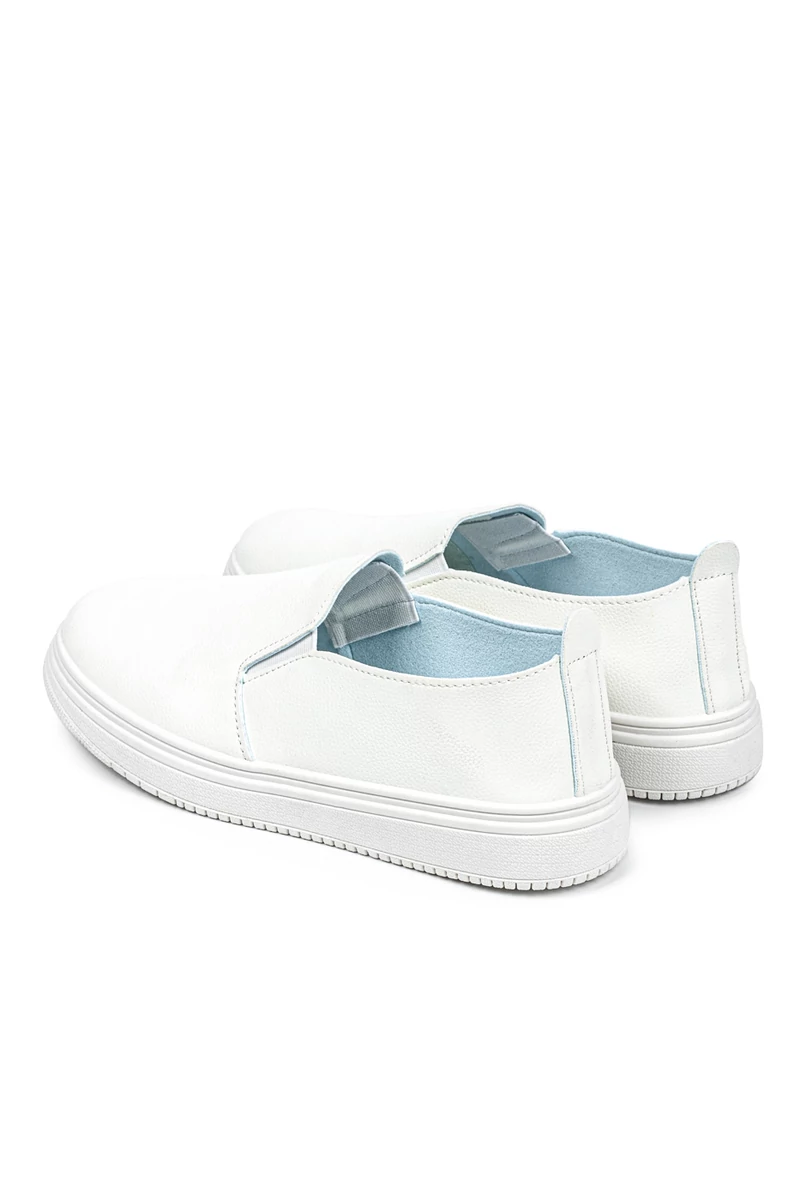 City Kiddy Fehér Női Műbőr Slip-on 